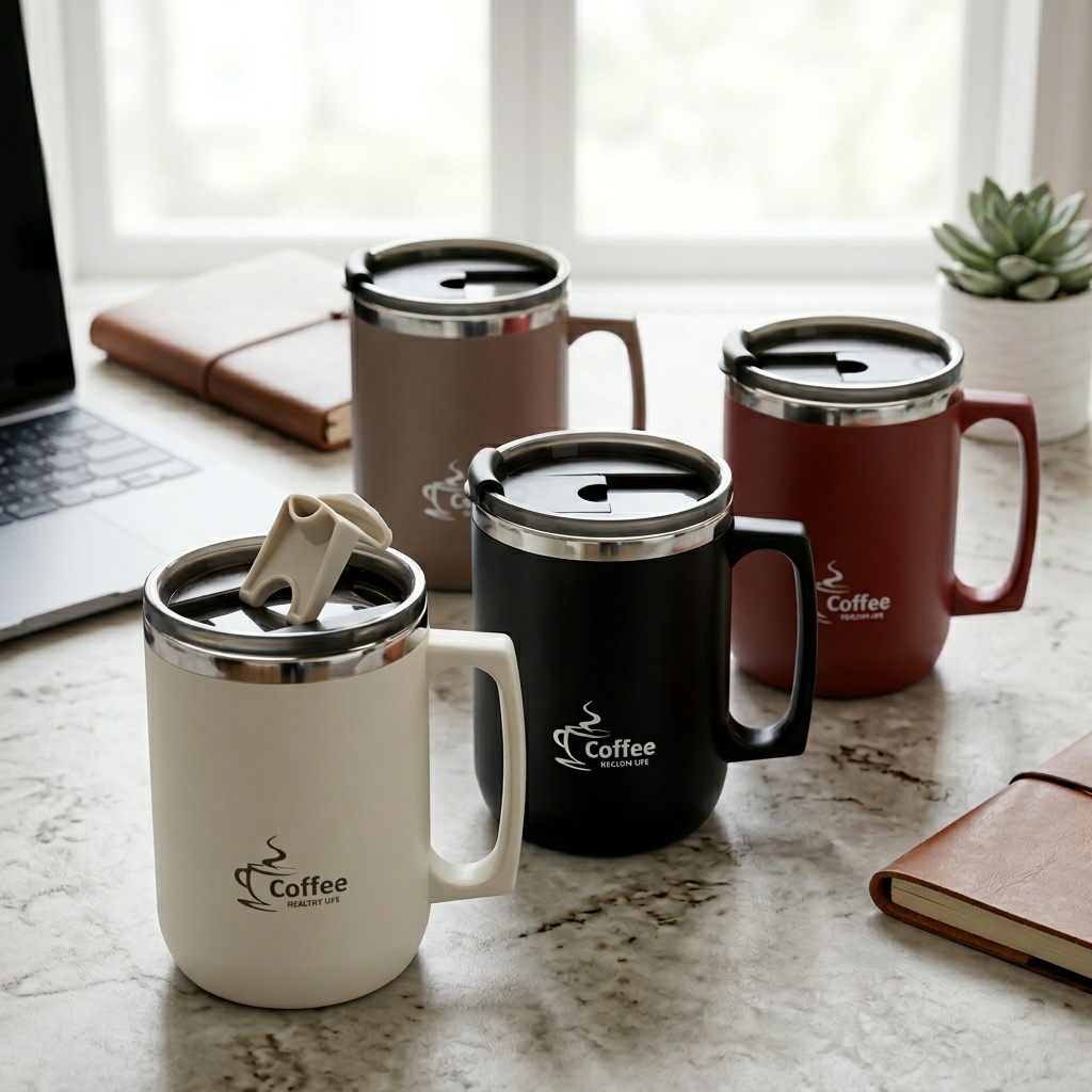 Coffee Tea Warmer - Travel Thermal Coffee Mug Tumbler With