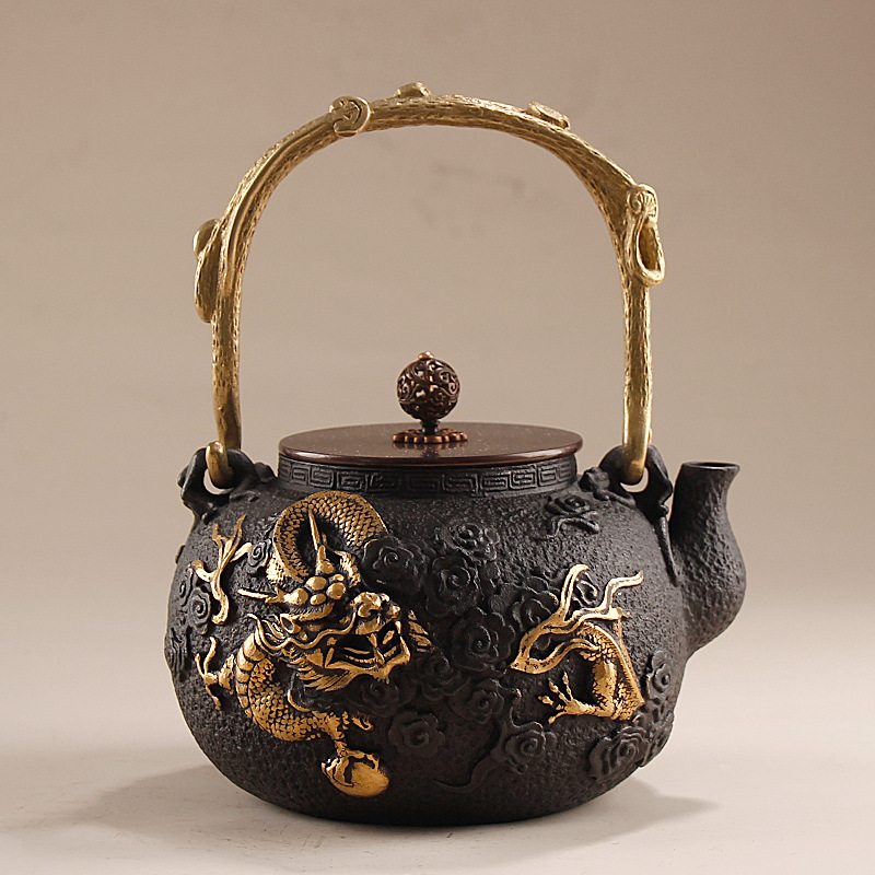 Cast Iron Teapot - 1.3LCast Iron Water LETTLE/Gongfu Tea Pot