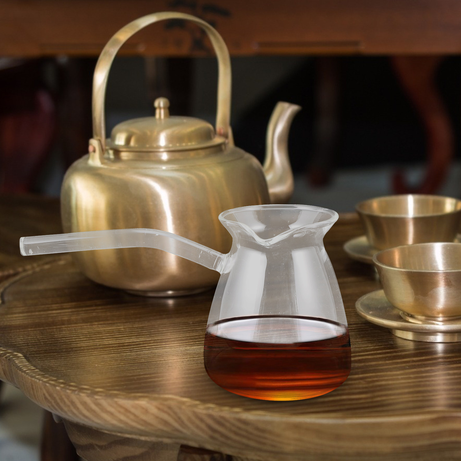 Coffee Tea Pots - Thickened Glass Tea Pot Resistant Handheld