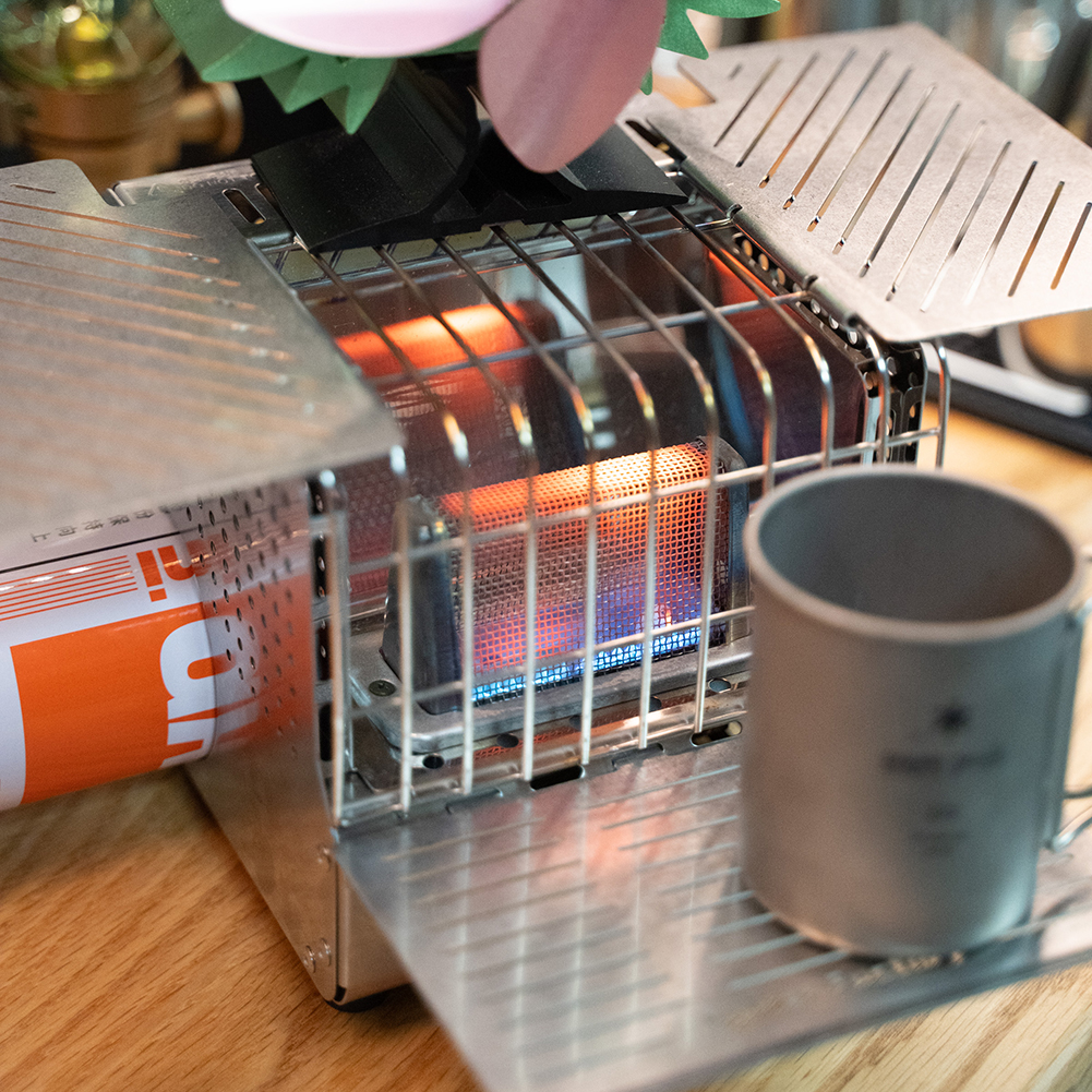 Switching Coffee To Tea - Heating Stove Rack for Cubic Gas