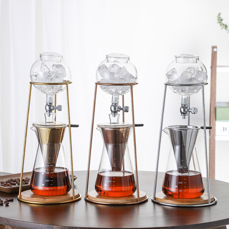 Coffee And Tea Glass - Home Drip Hydraulic Hand Brew Ice
