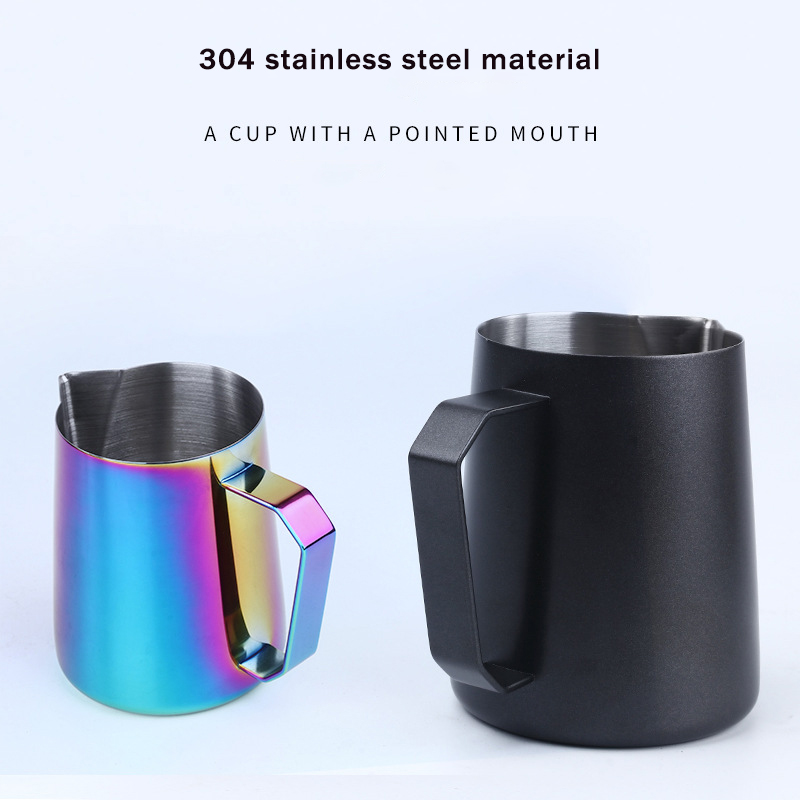 Barista Milk Jug - 304 Stainless Steel Tip Milk Foam