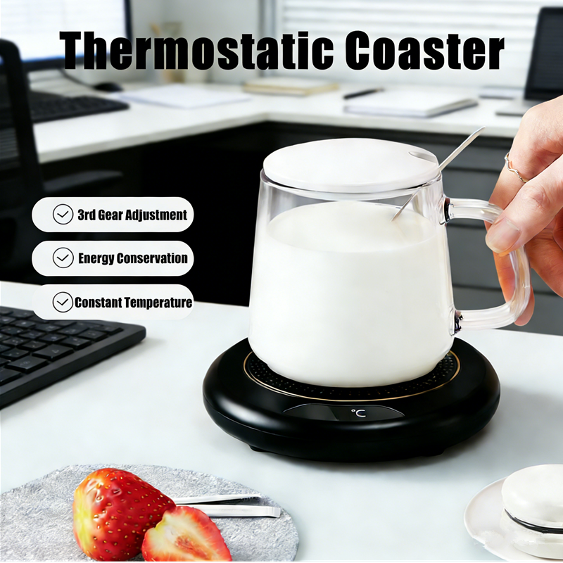Coffee Tea Warmer - USB Thermostatic Heating Coaster for Home