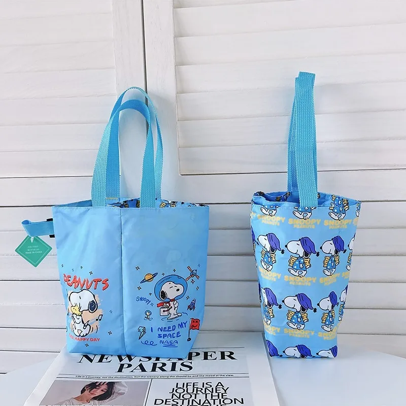 Coffee Tea - Snoopys New Cartoon Reversible Cup Bag