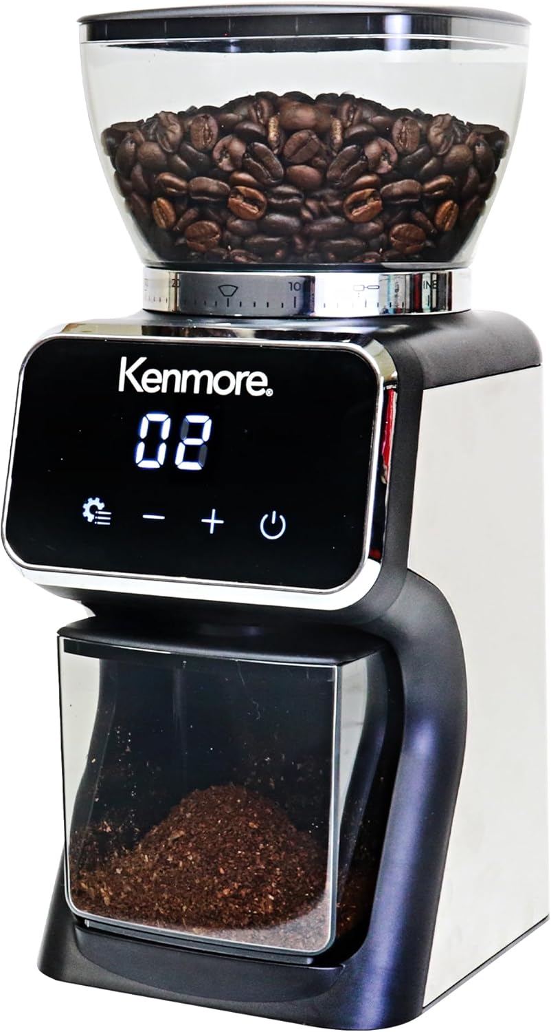 French Press Coffee & Tea - Kenmore Conical Burr Coffee Grinder Electric