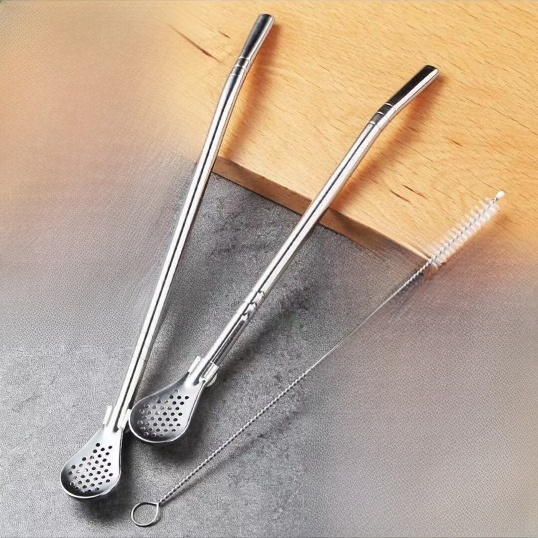 Coffee Tea Drink - Stainl Steel Extended Spoon Coffee Stirring