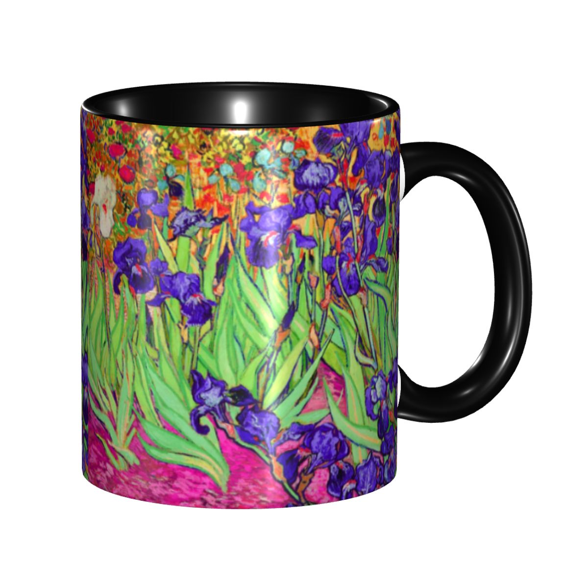 Coffee Tea Van - Personalized Vincent Van Gogh Purple Irises