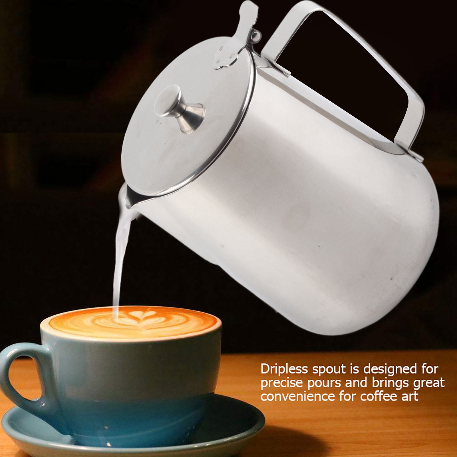 Barista Milk Jug - Stainless Steel Mug Stainless Steel Cup