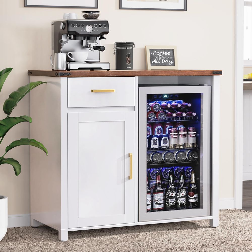 Coffee & Tea Garden Lincoln Menu - Coffee Bar with Mini Fridge Space,