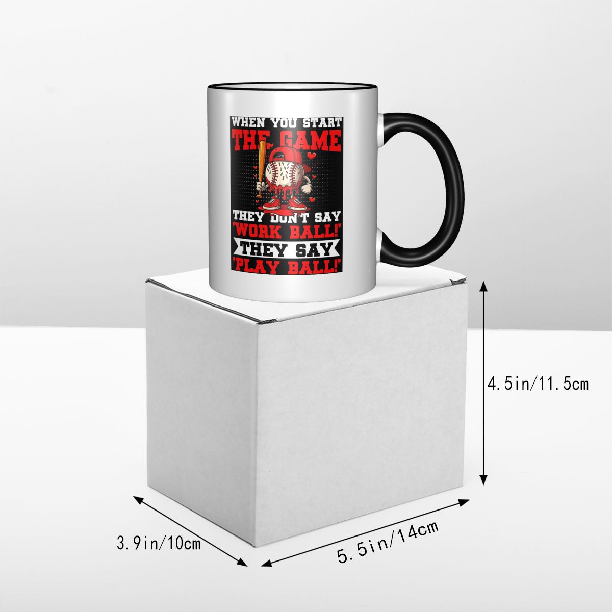 They Say Play Ball Baseball Qu - Tea Coffee Quotes Sayings 评论和价格