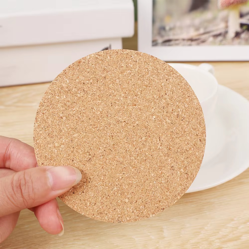 10PCS Cup Mat Natural Round Wo - Coffee Tea Station 评论和价格