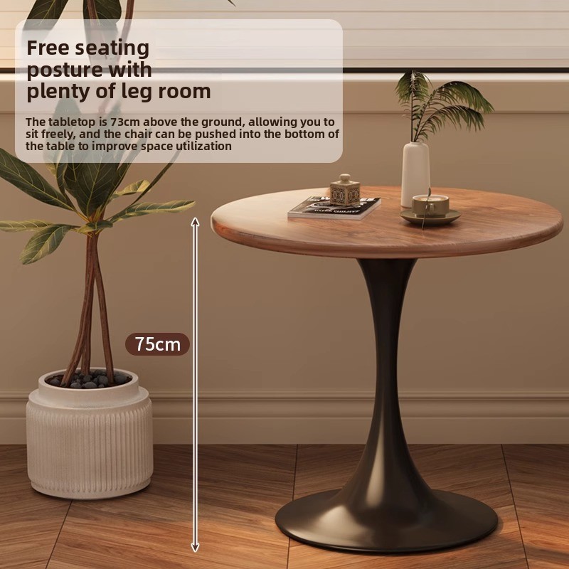 Modern tulip round table, hous - Coffee Tea Station 评论和价格