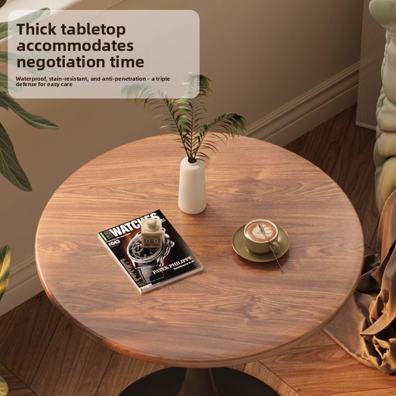 Modern tulip round table, hous - Coffee Tea Station 评论和价格