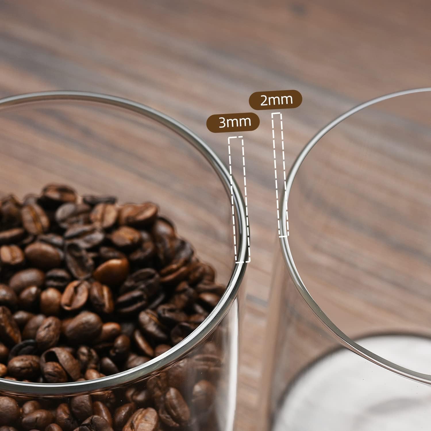 umieo Glass Food Storage Conta - Coffee And Tea Glass 评论和价格