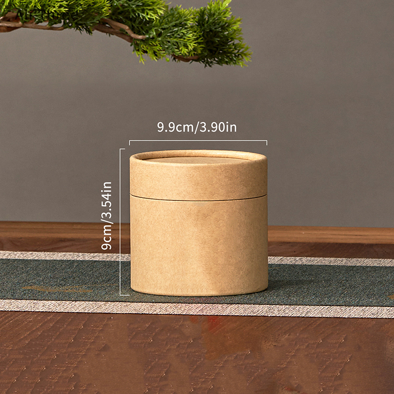 1PCS Kraft Paperboard Tubes Ro - Coffee Tea Box 评论和价格