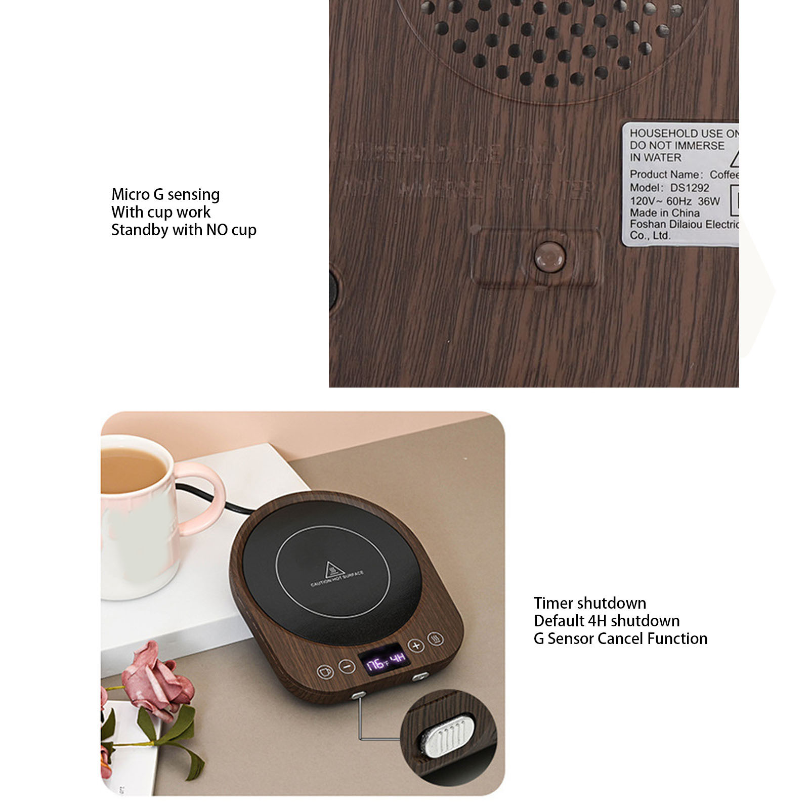 H5.20 solid wood coffee table  - Coffee & Tea Garden Lincoln Menu 评论和价格