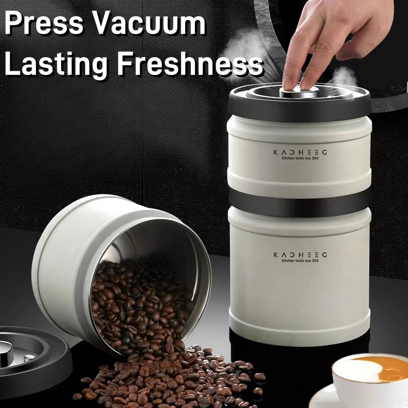 Vacuum sealed can, press vacuu - Coffee Tea Box 评论和价格