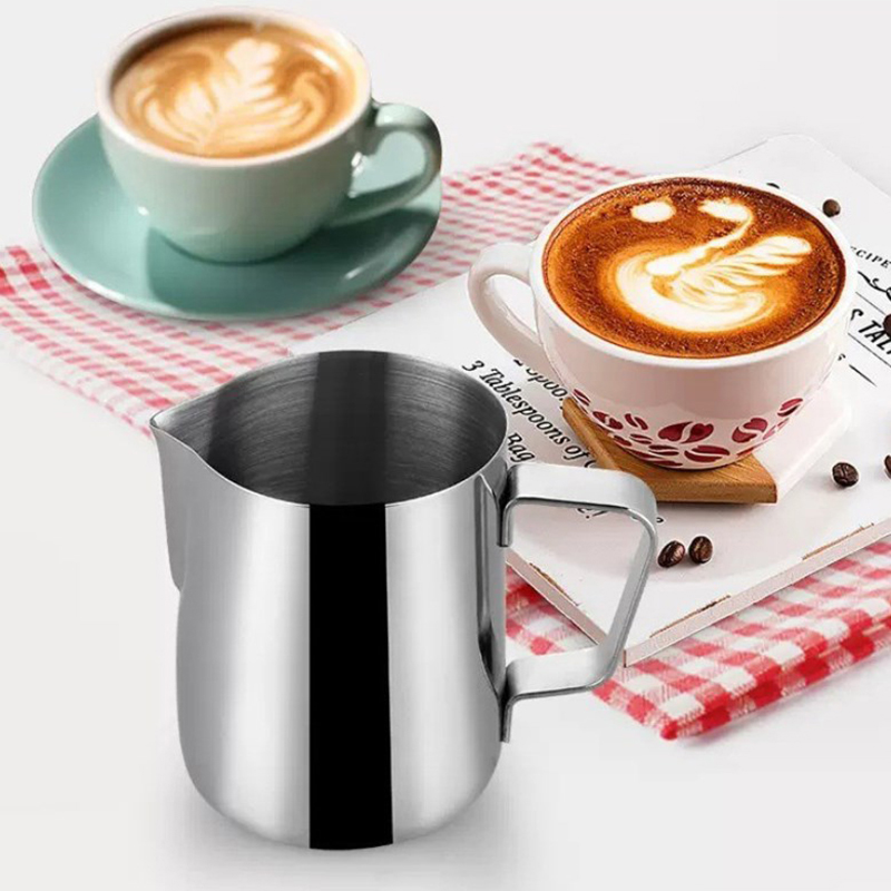 Stainless Steel Milk Frothing  - Barista Milk Jug 评论和价格