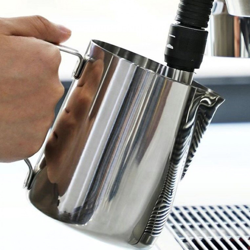 Stainless Steel Milk Frothing  - Barista Milk Jug 评论和价格