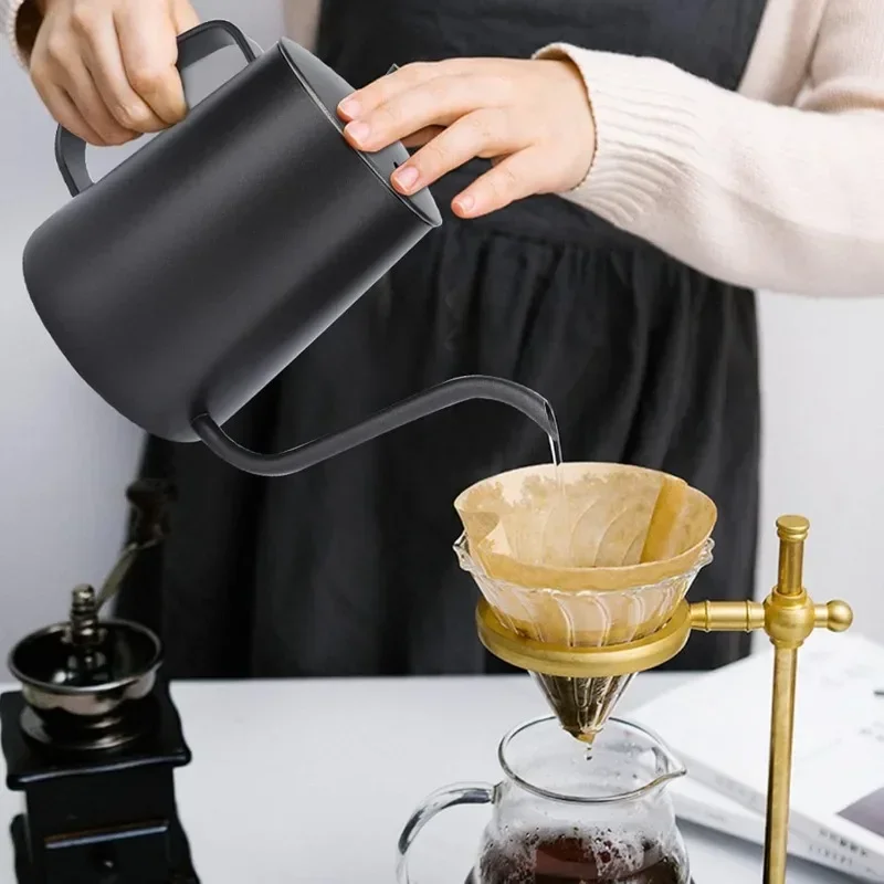 350/600ML Stainless Steel Drip - Coffee Tea Pots 评论和价格