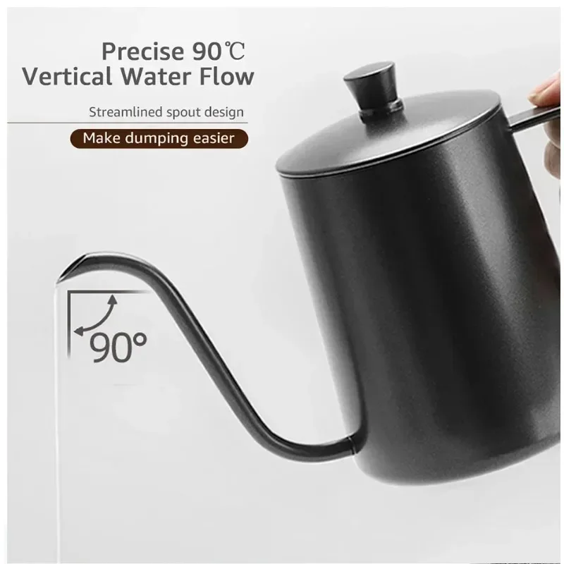 350/600ML Stainless Steel Drip - Coffee Tea Pots 评论和价格