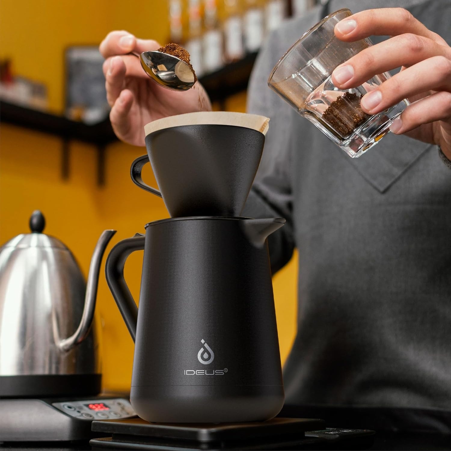Ideus 20oz Stainless Steel Ins - Coffee Tea Pots 评论和价格