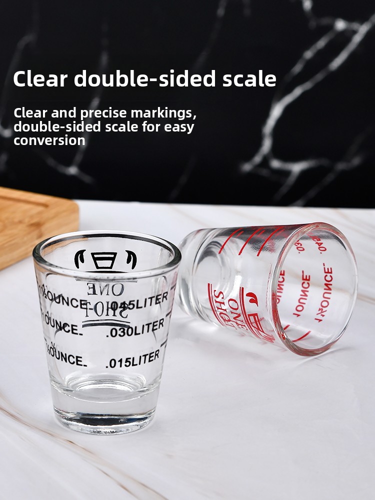 Glass Ounce Cup Double Headed  - Coffee And Tea Glass 评论和价格