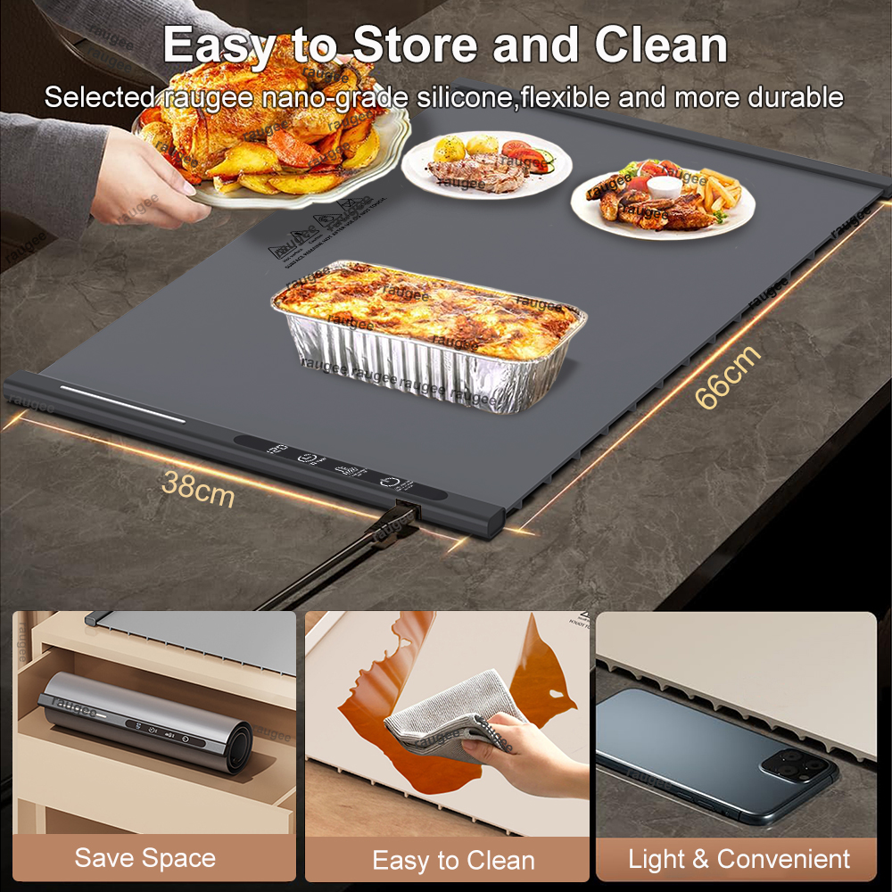 Electric Food Warmer Plate Fol - Coffee Tea Warmer 评论和价格
