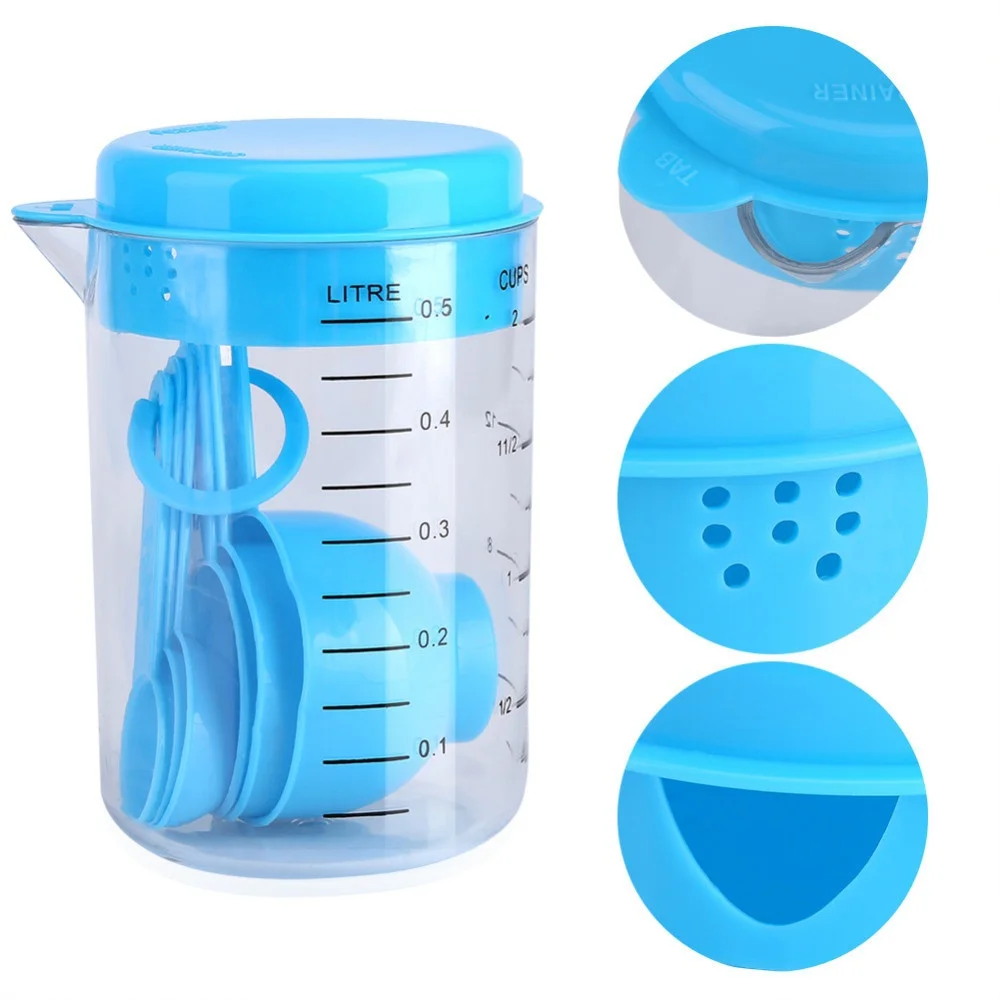 7 Pieces / Set Plastic Measuri - Coffee Tea Catering 评论和价格