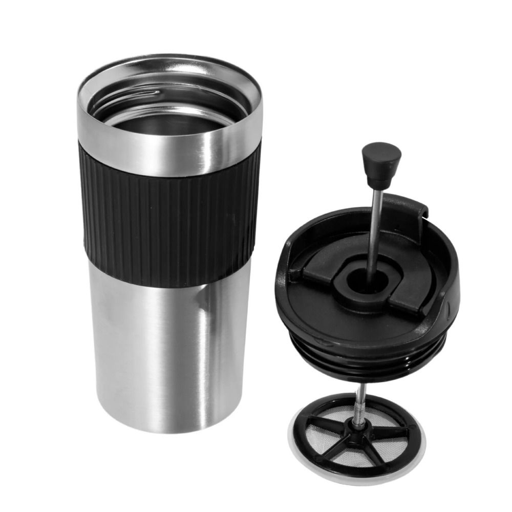 Spill Proof Travel Coffee Mug  - French Press Coffee & Tea 评论和价格