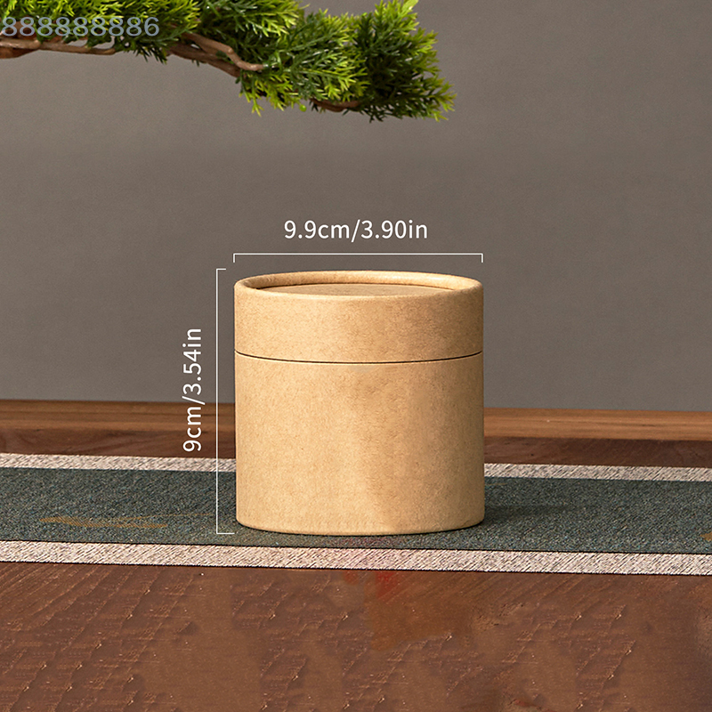 1PCS round Kraft Paperboard Tu - Coffee Tea Box 评论和价格