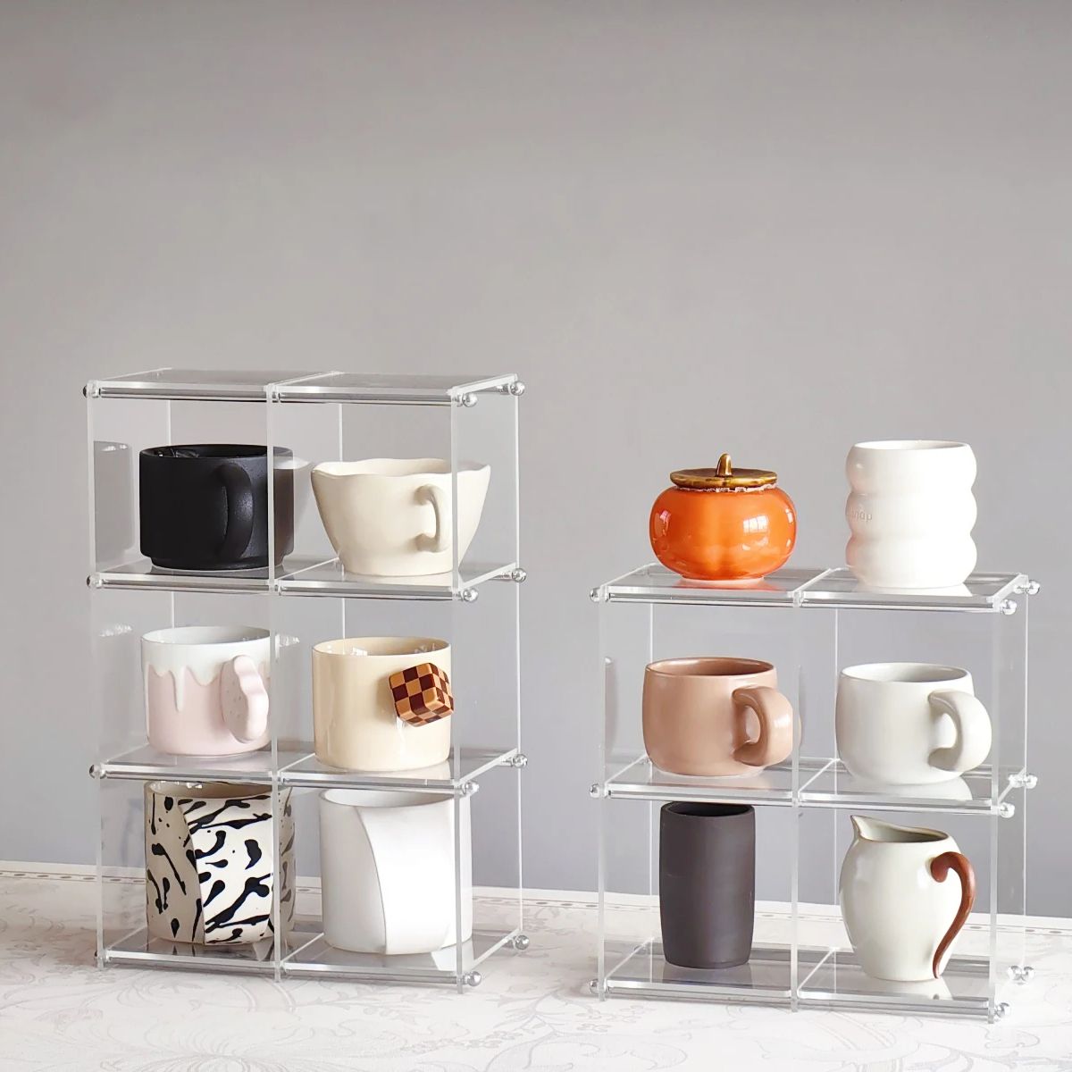 Acrylic Display Shelf Cups Sto - Coffee Tea Station 评论和价格