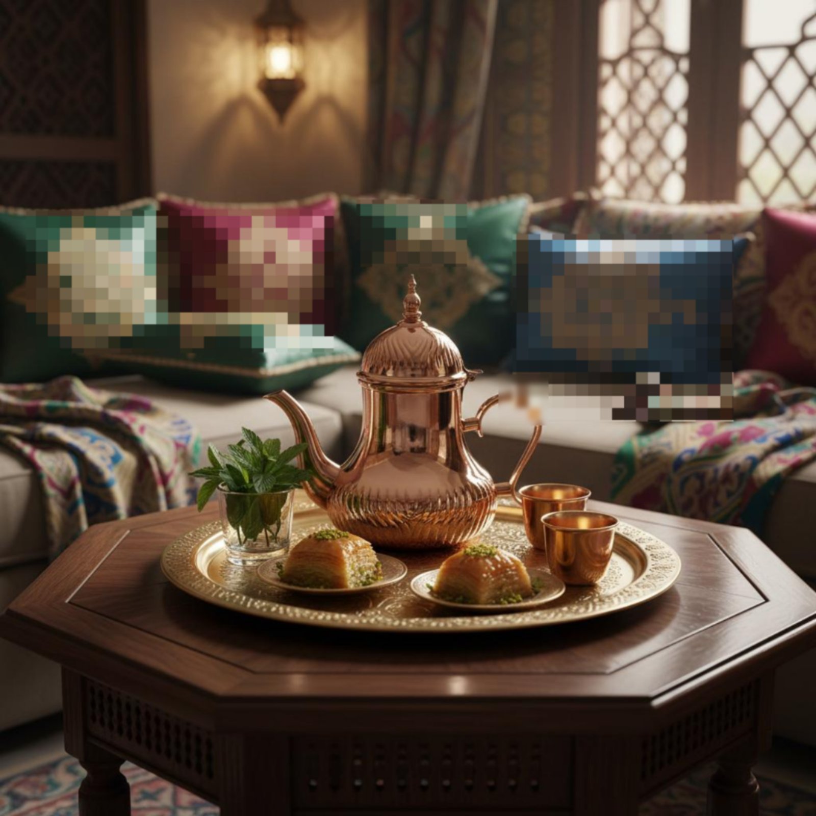 Middle Eastern Dallah Mirror P - Coffee Tea Pots 评论和价格