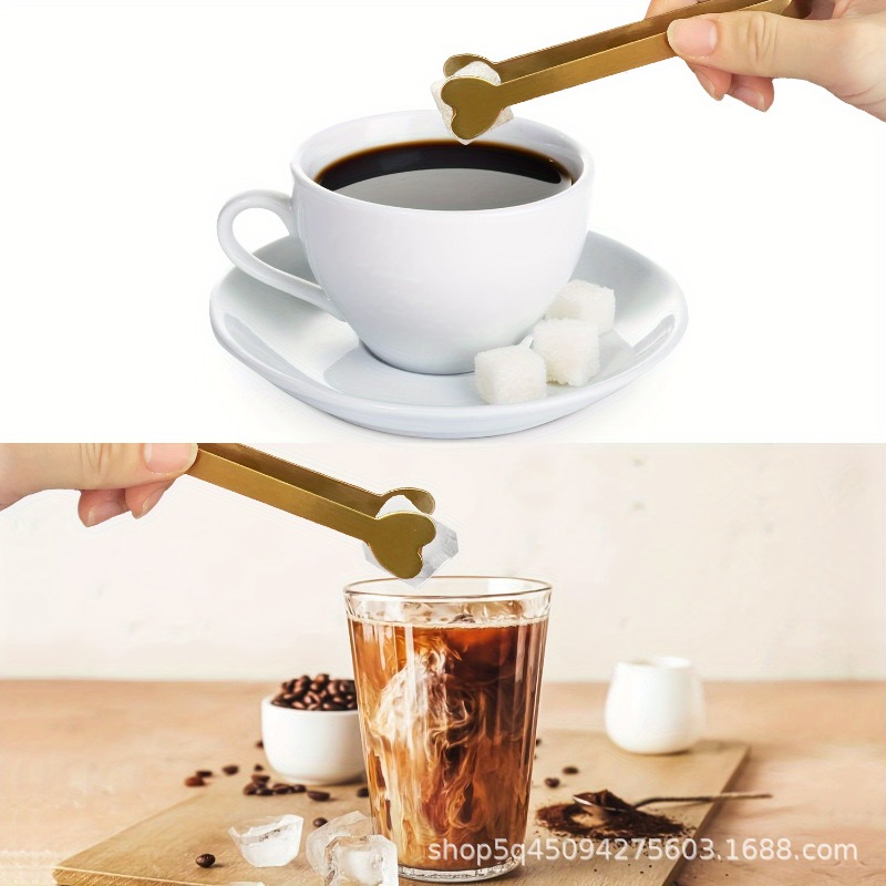 4/6PCS Stainless Steel Heart-S - Coffee Tea And Sugar Set 评论和价格