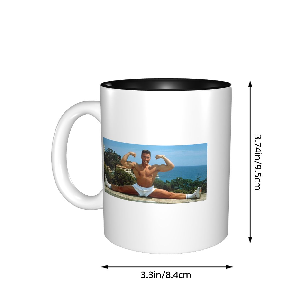 Jean Claude Van Damme Splits M - Coffee Tea Van 评论和价格