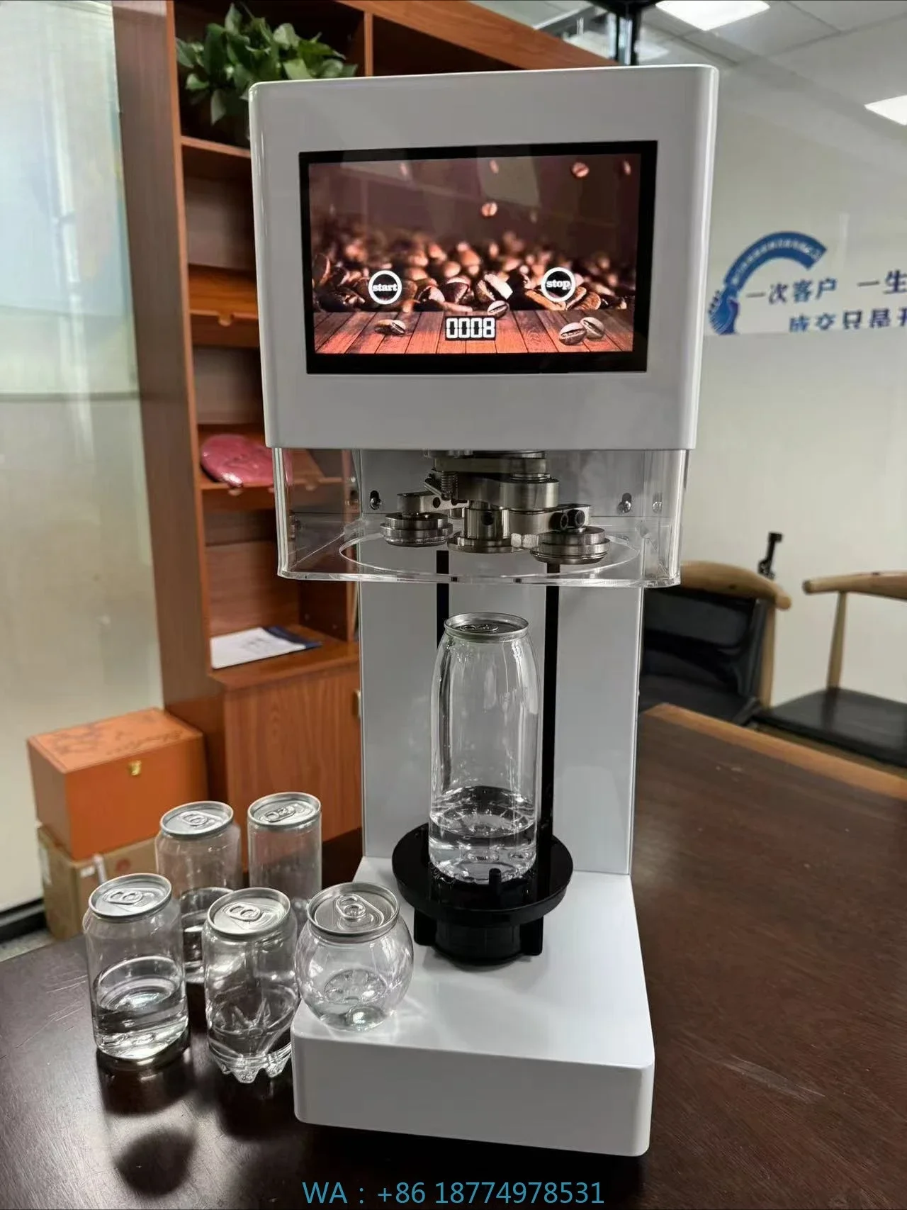 Seamer PET Can Sealing Machine - Coffee Tea 评论和价格