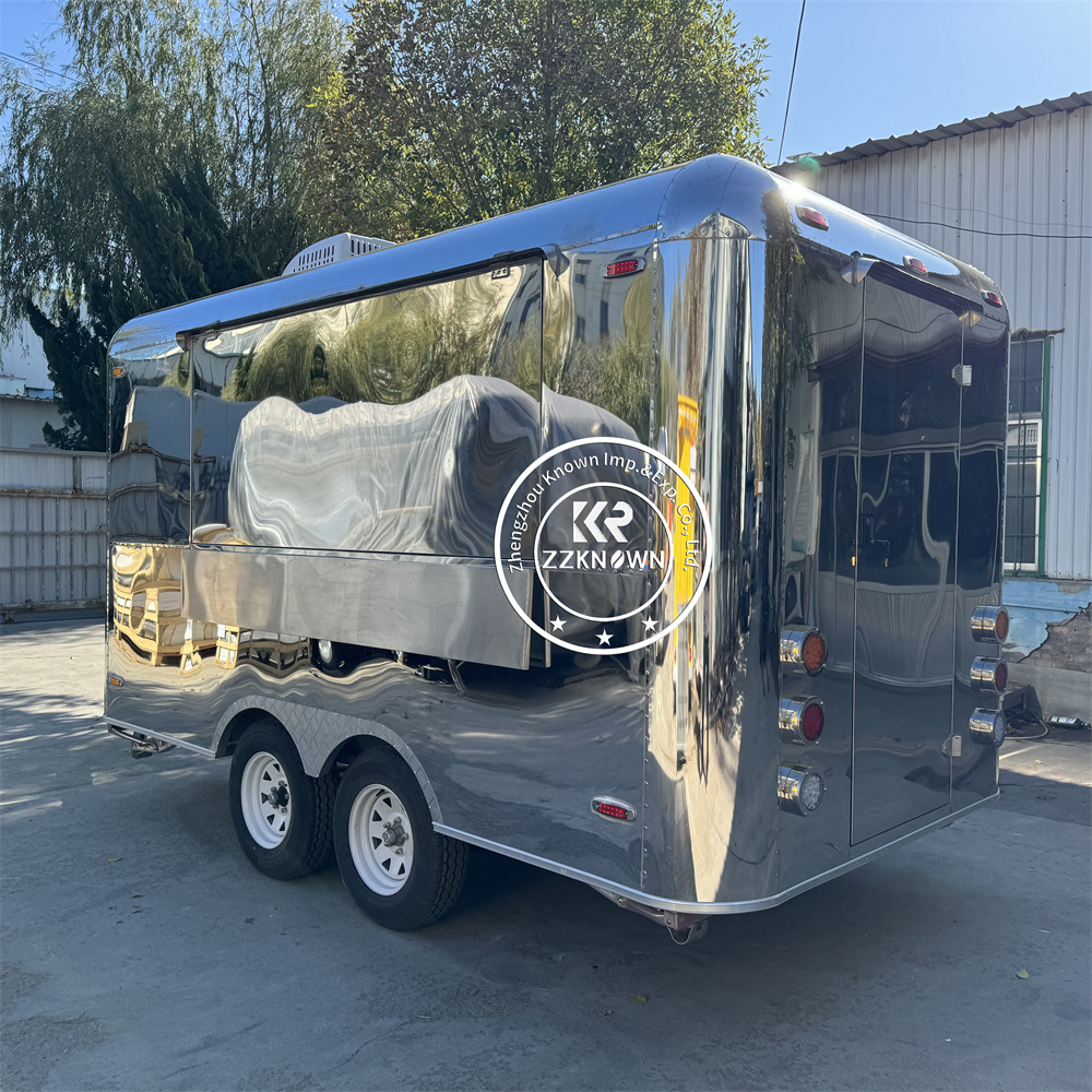 Street Stainless Steel Mobile  - Coffee Tea Van 评论和价格