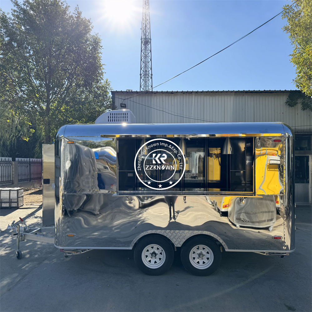 Street Stainless Steel Mobile  - Coffee Tea Van 评论和价格