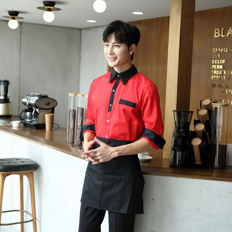 Restaurant Waiter Work Uniform - Coffee Tea Catering 评论和价格