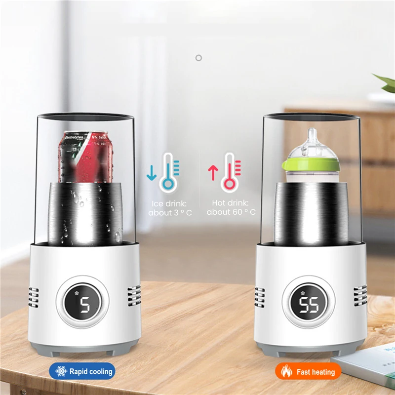 2 In 1 Fast Cooling Cup Cooler - Coffee Tea Warmer 评论和价格