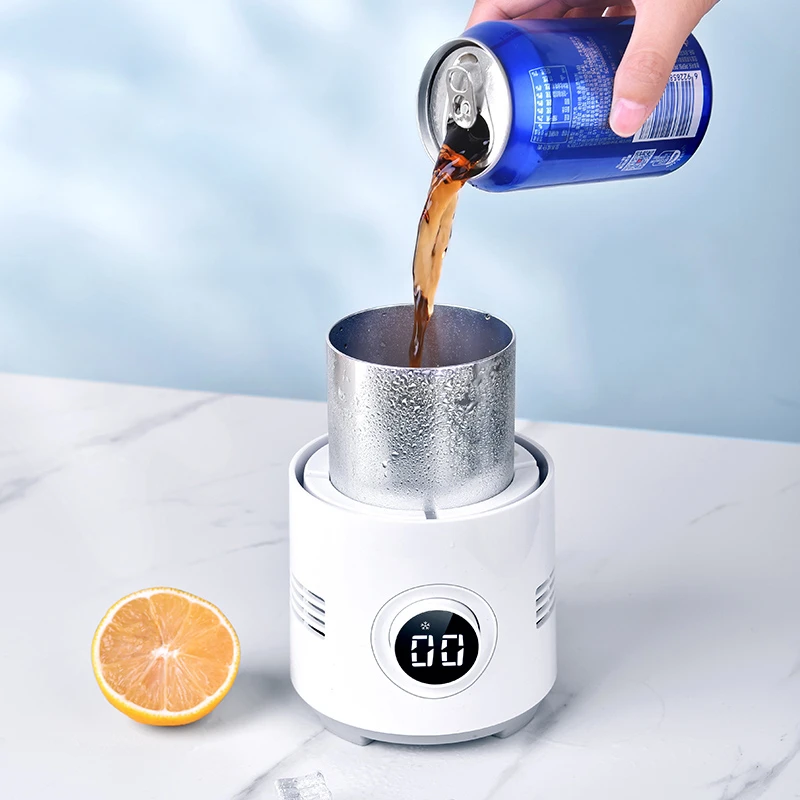 2 In 1 Fast Cooling Cup Cooler - Coffee Tea Warmer 评论和价格