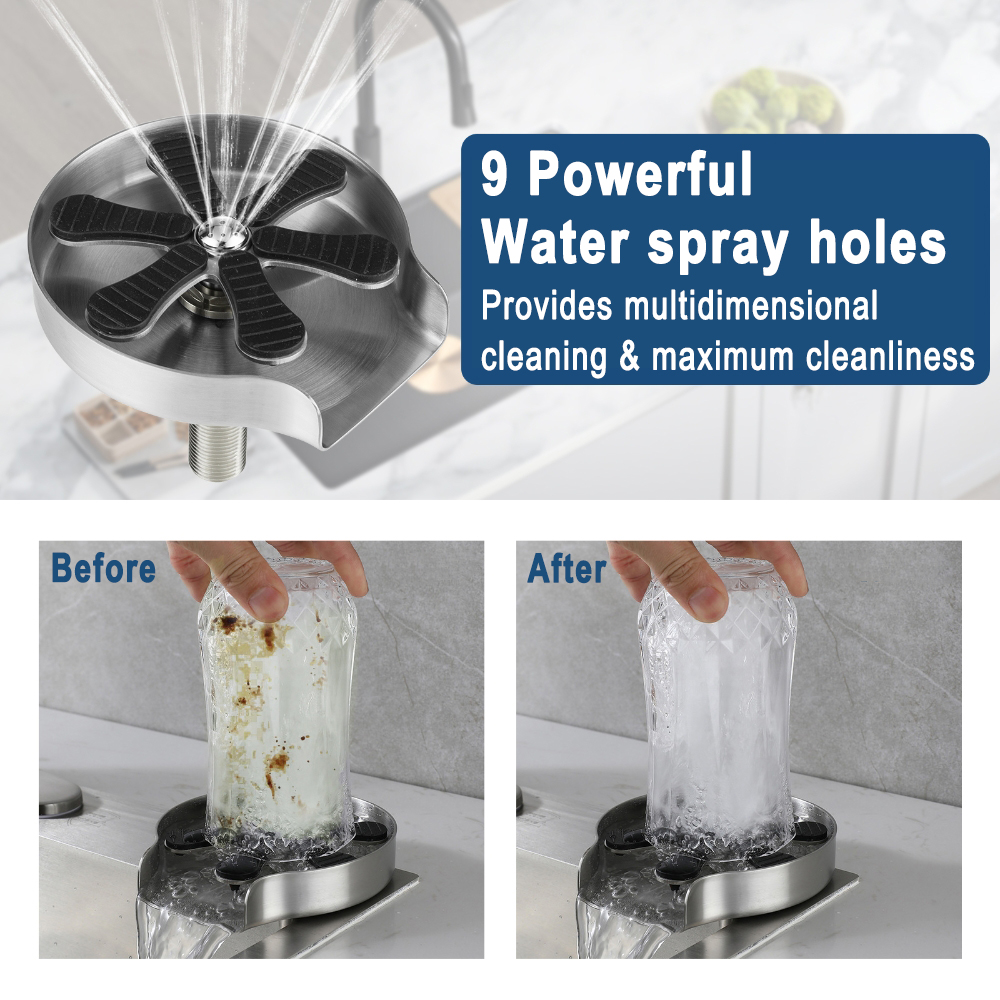 Faucet Glass Rinser High Press - Coffee And Tea Glass 评论和价格