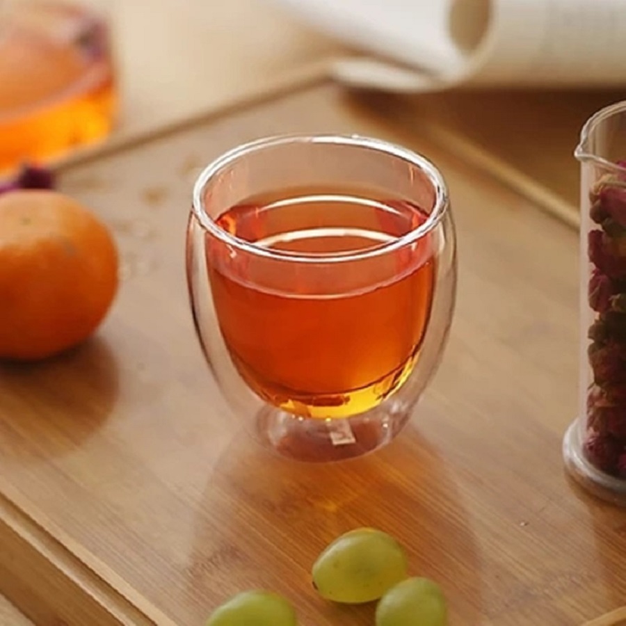 Double Walled Glass Coffee Mug - Coffee Tea Catering 评论和价格