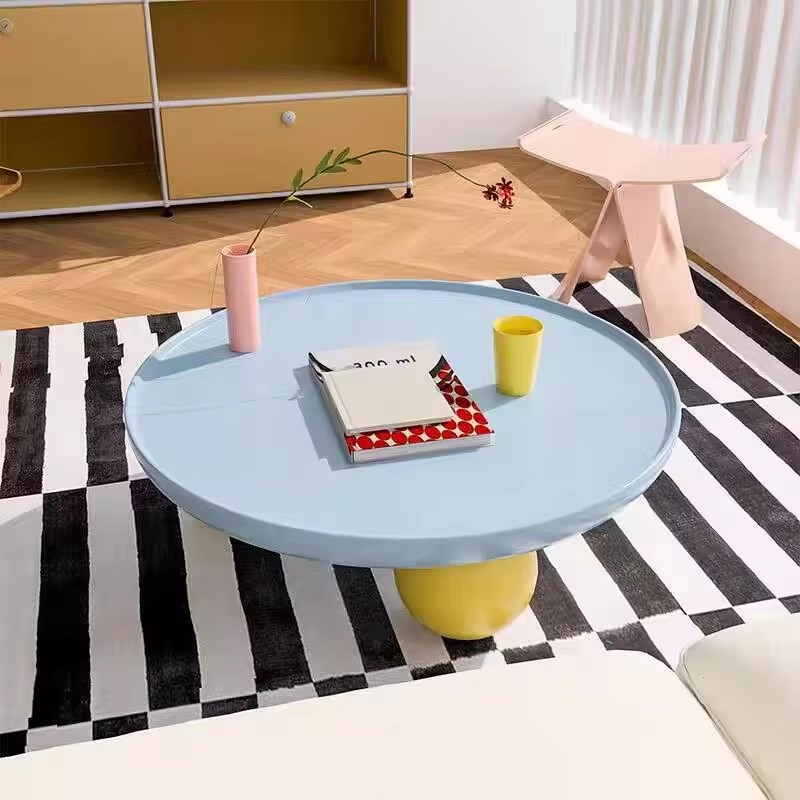 Coffee Tables Colorful Metal T - Coffee Tea Lounge 评论和价格