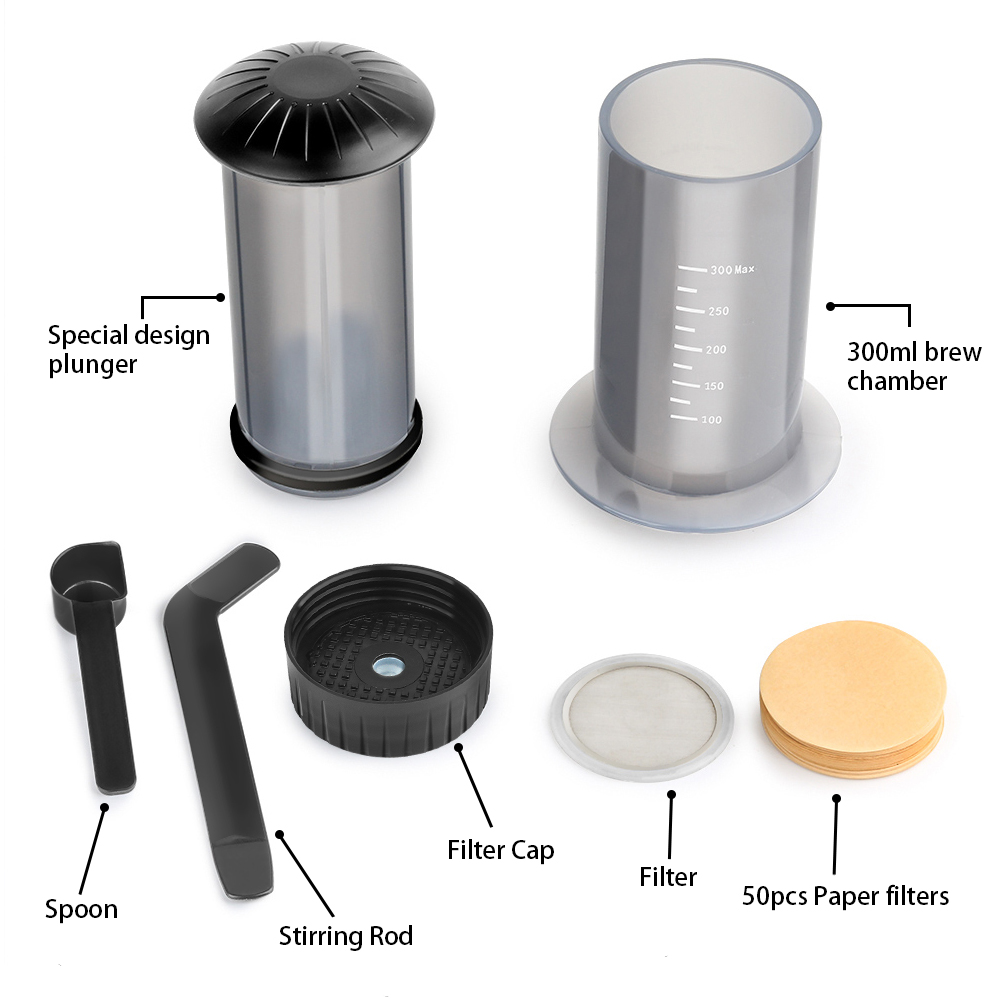 Portable Coffee Tea Maker for  - French Press Coffee & Tea 评论和价格