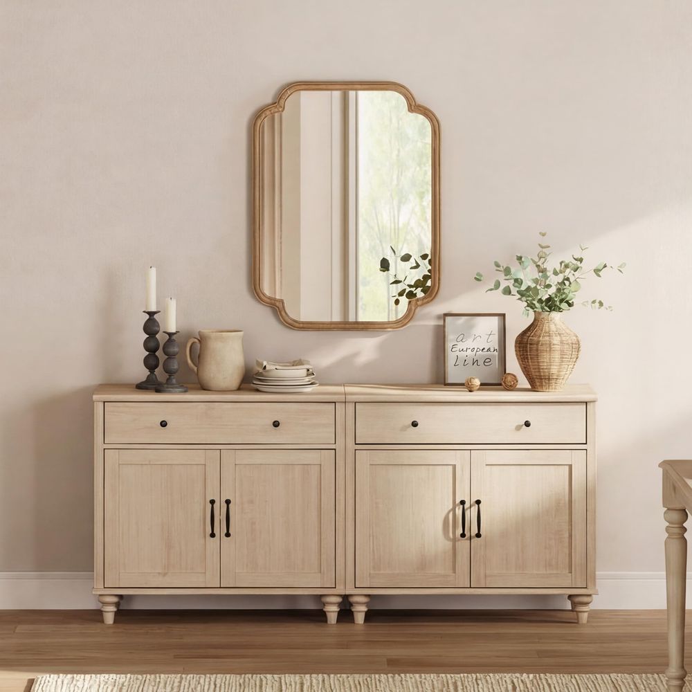 Buffet Cabinet with 4 Doors an - Coffee & Tea Garden Lincoln Menu 评论和价格