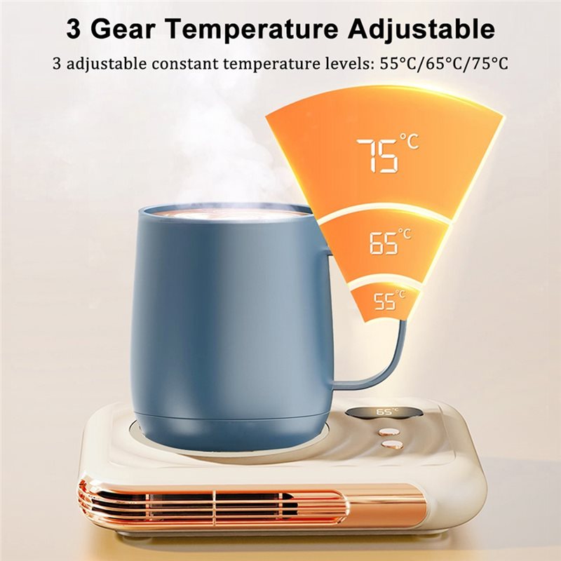 【LAST CHANCE】Electric Fan Mug  - Coffee Tea Warmer 评论和价格