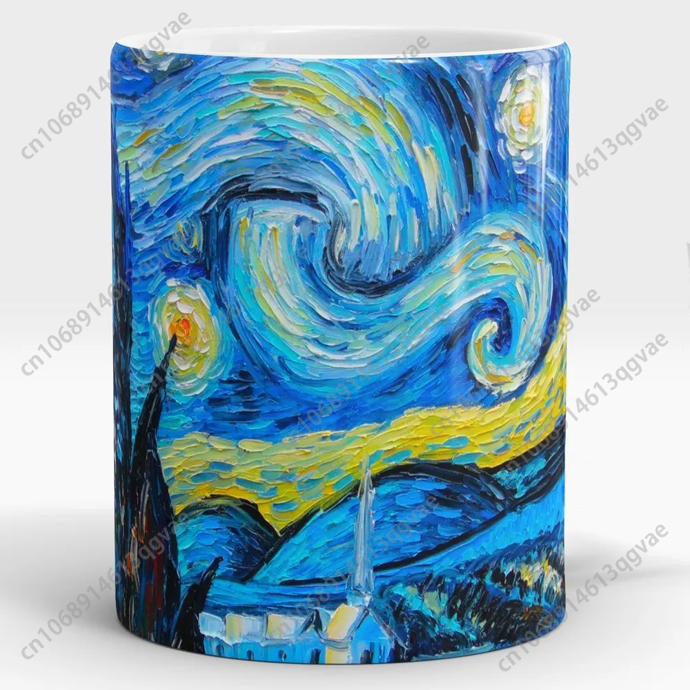 The Starry Night mugs 11oz  Ce - Coffee Tea Van 评论和价格