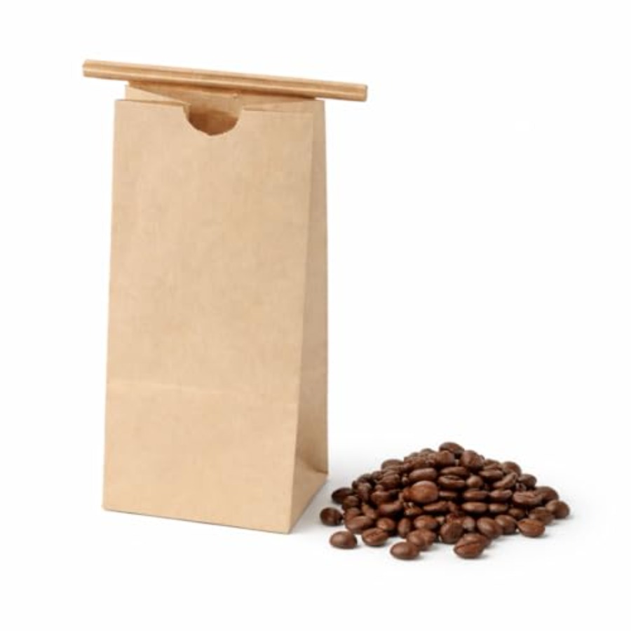 1/2 Pound Poly-lined Kraft Cof - Coffee Tea Roasters 评论和价格
