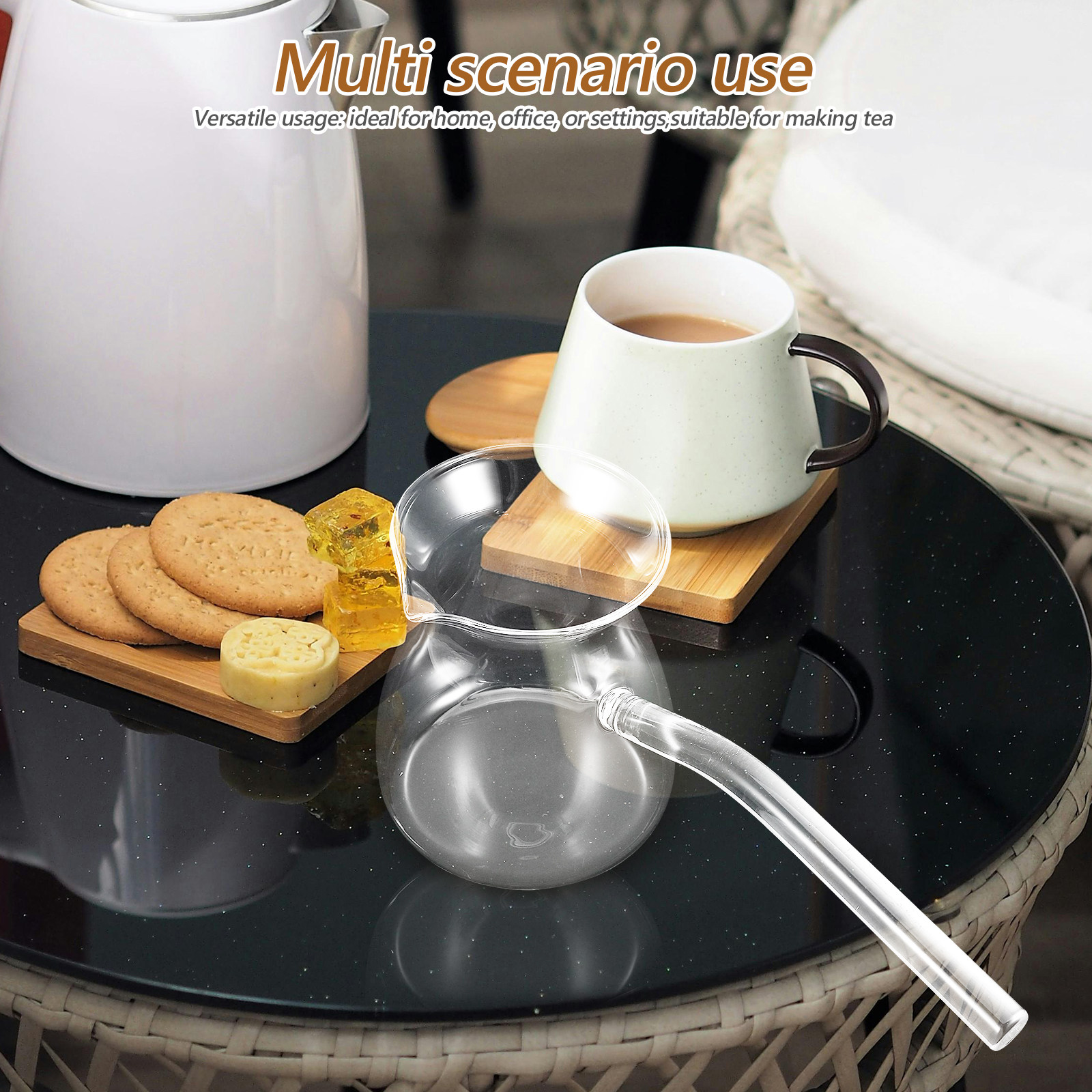 2Pcs Turkish Coffee Pots Trans - Coffee Tea Pots 评论和价格